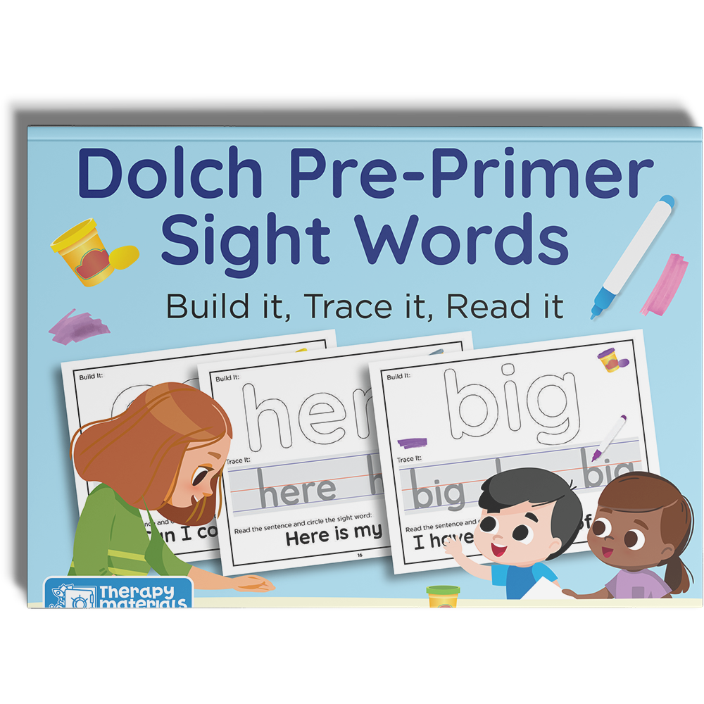 Dolch Pre-Primer Sight Words | Chicago Therapy