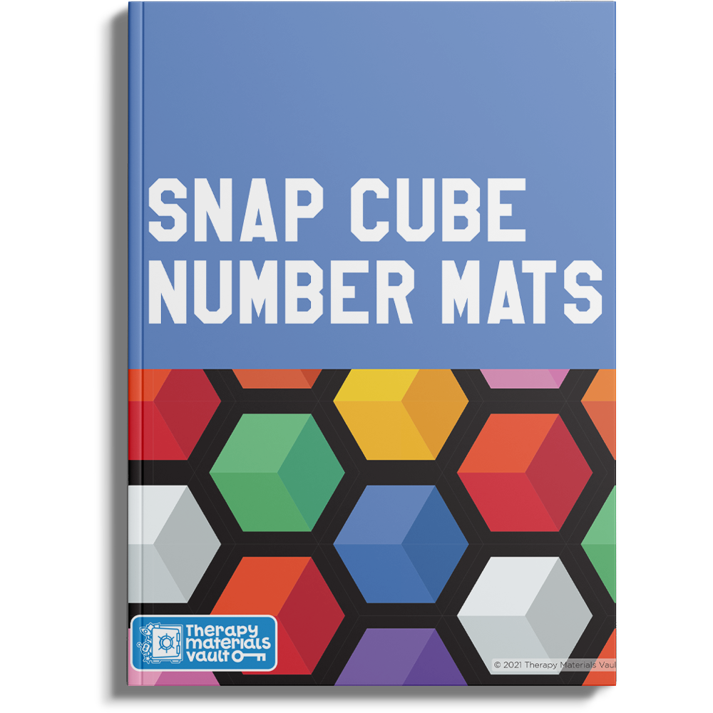 Snap Cube Number Mats | Chicago Speech Therapy