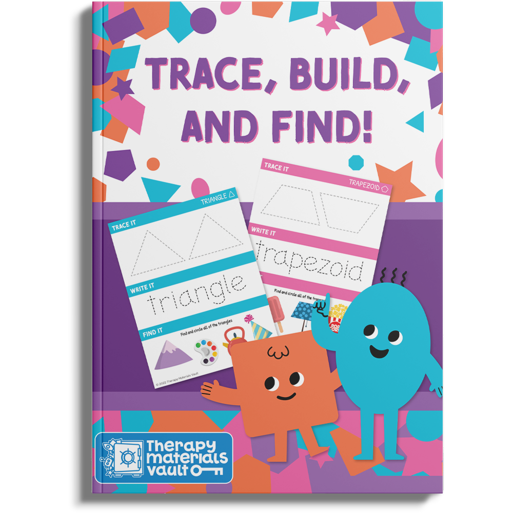 Trace Build and Find! | Chicago Speech Therapy